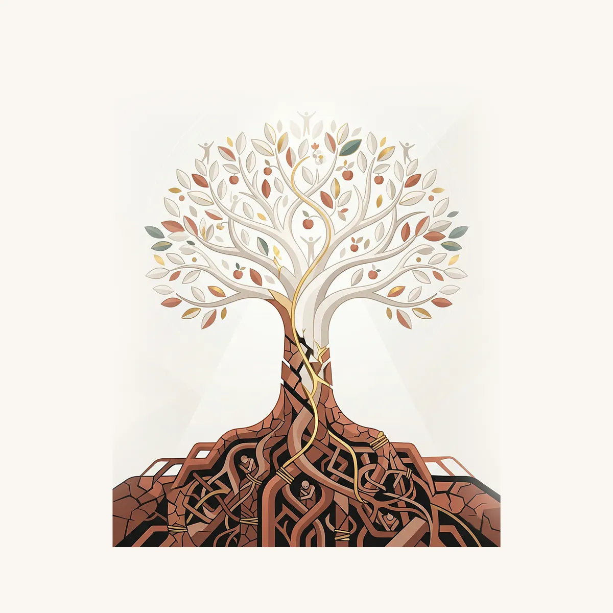 Intergenerational Trauma Healing program illustration